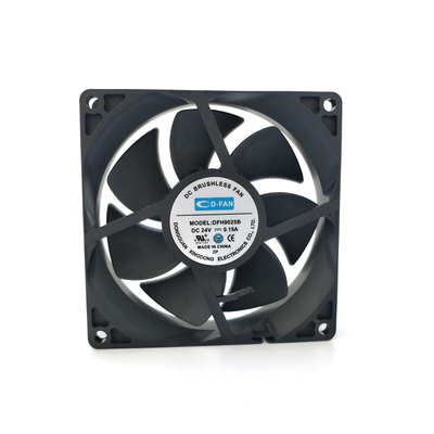 92mm 9225 12V 24V DC Fan de enfriamiento sin escobillas
