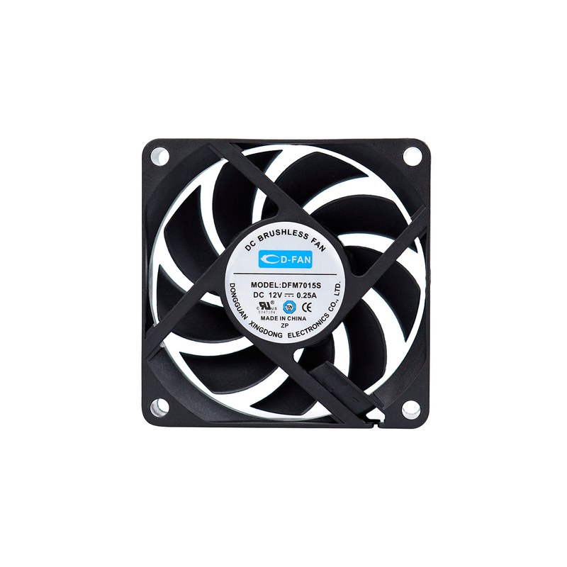 Refrigeración activa 12V 24V 70mm 70x70x15mm Fan axial DC