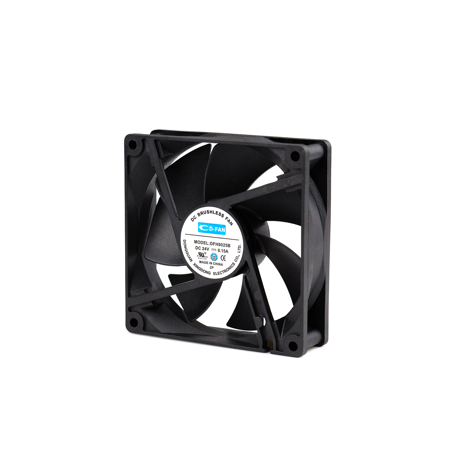 9025 902mm 12V 24V DC Ventilador axial para proyector