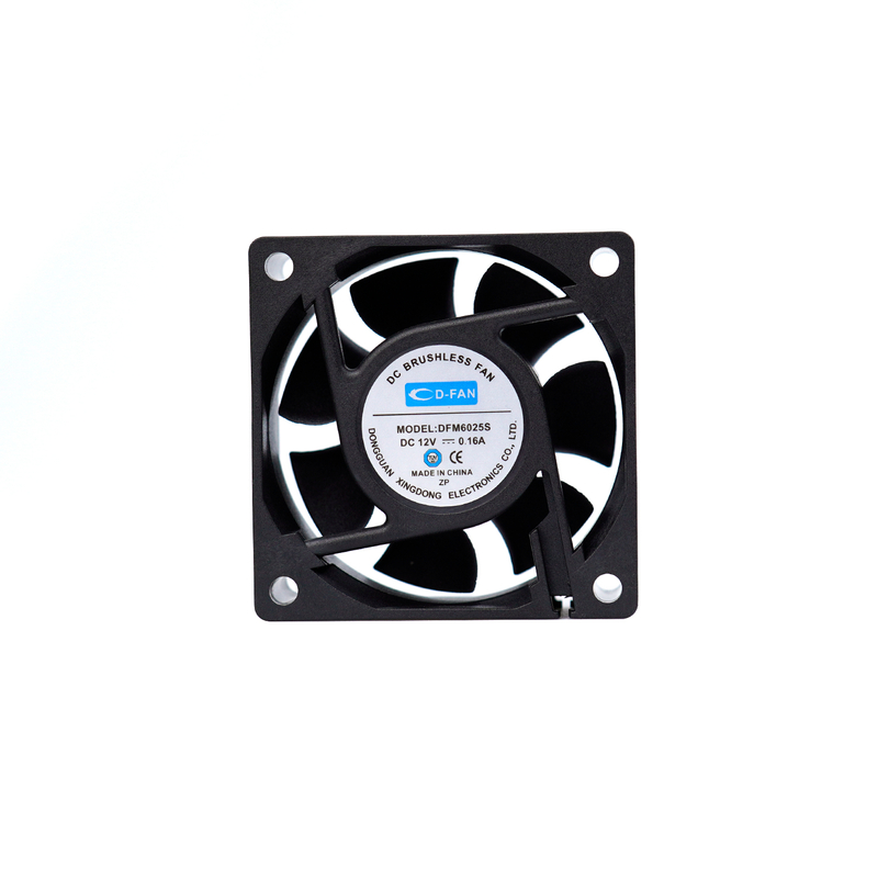 60x60x25mm 12V 24V 60mm Fan axial de enfriamiento DC