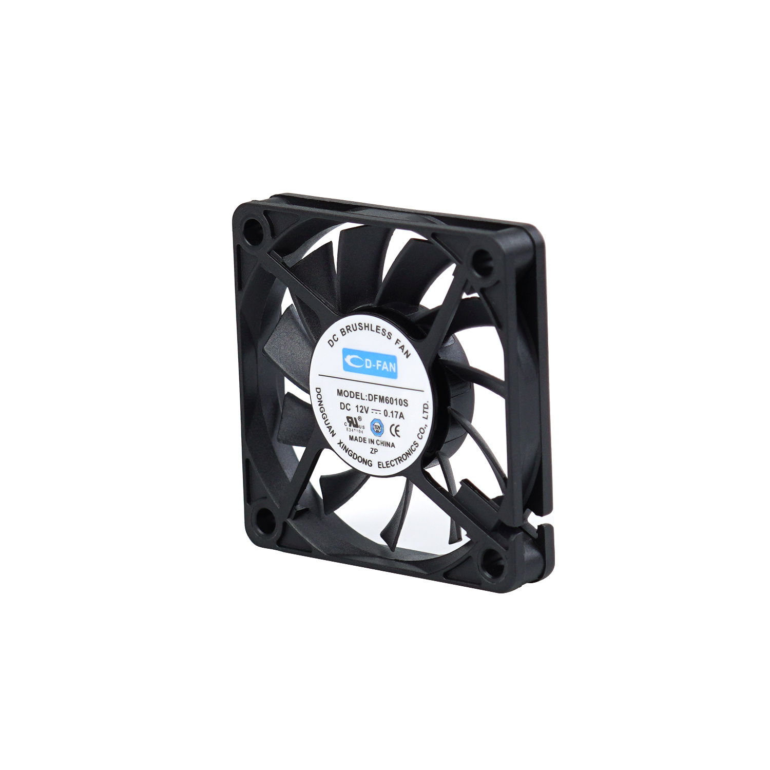 Centrifugal 5V 12V Mini 60mm DC Ventilador Axial