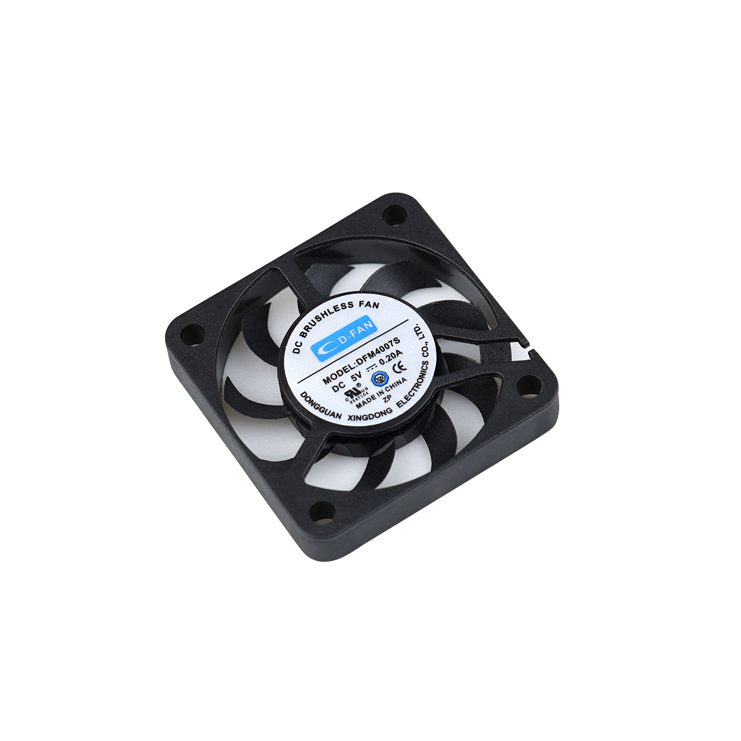 4007 7000rpm Fan sin escobillas de enfriamiento de DC con inicio suave