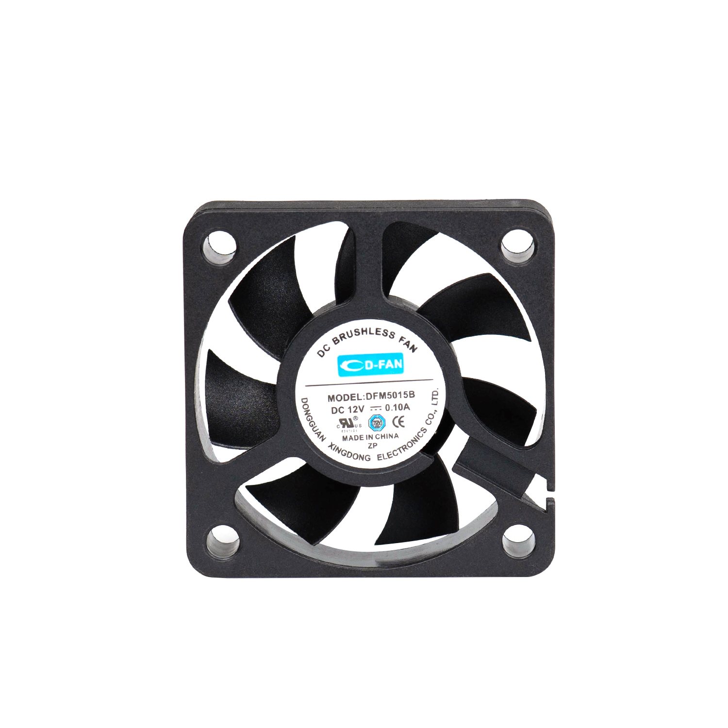 Refrigeración 5V 12V 50x50mm DC Ventilador axial para computadora